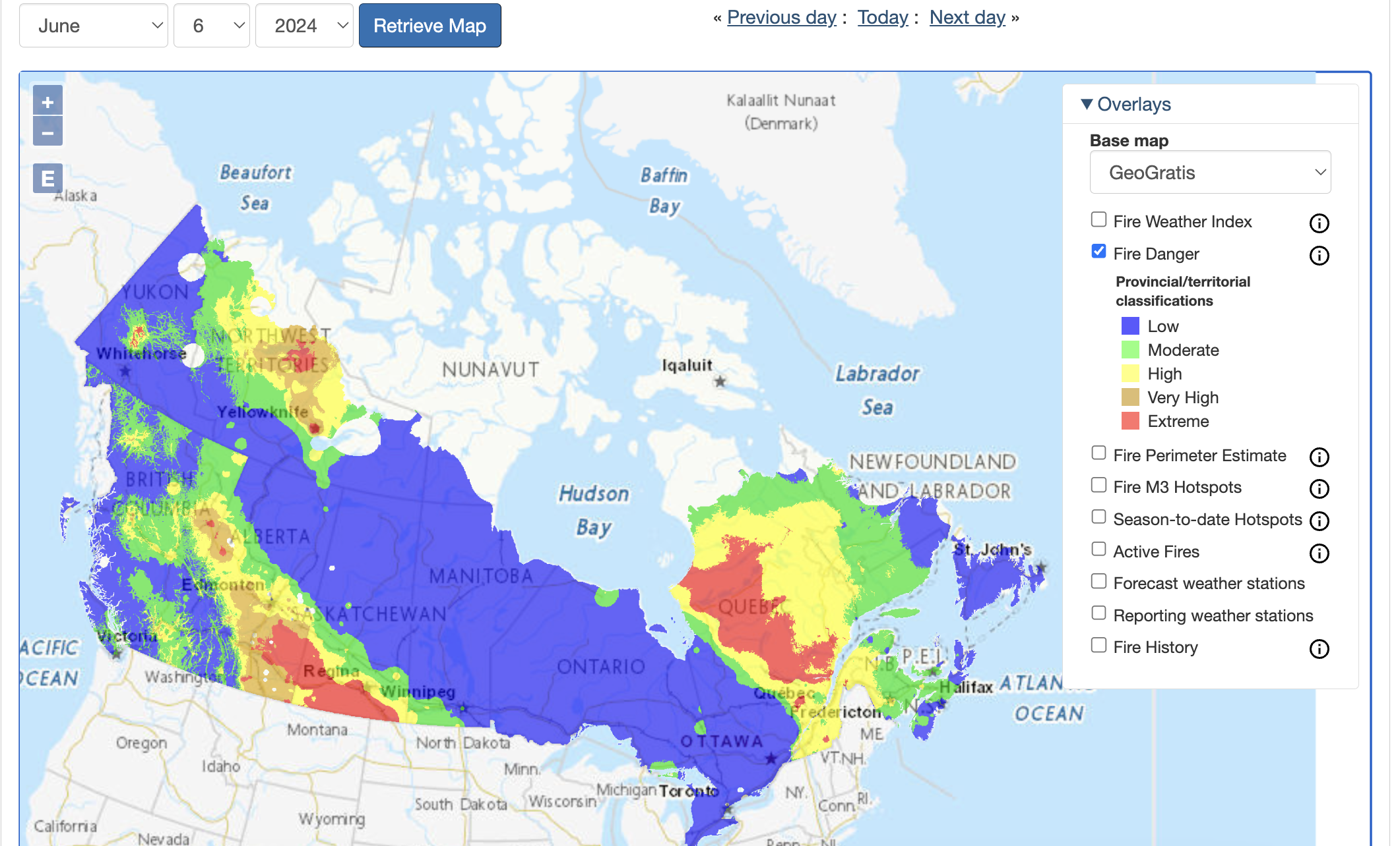 Canada Wildfires